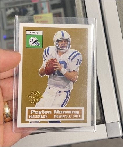2005 Topps Football 50 Years #5 Peyton Manning — front