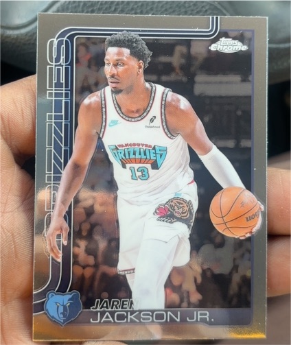 2025-26 Topps Chrome #163 Jaren Jackson Jr. — front