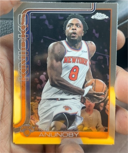 2025-26 Topps Chrome #131 OG Anunoby — front