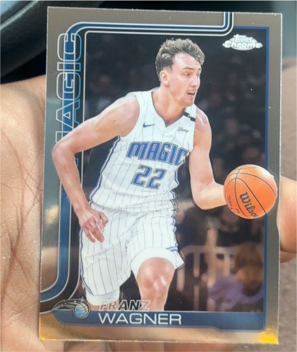2025-26 Topps Chrome #116 Franz Wagner — front