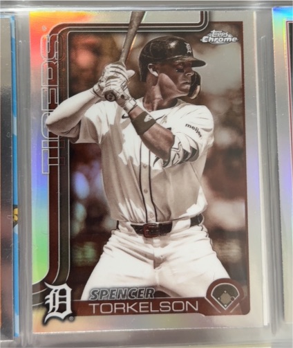 2025 Topps Chrome Update #USC27 Spencer Torkelson — front