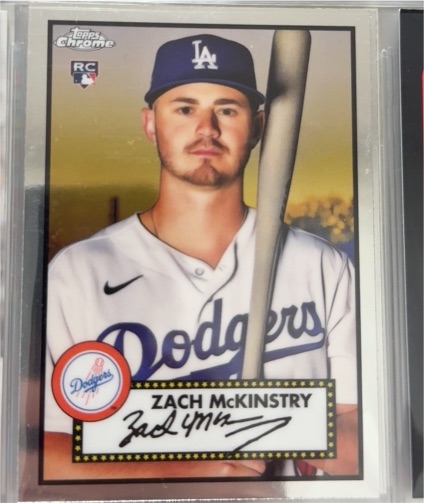 2021 Topps Chrome Platinum Anniversary #59 Zach McKinstry — front