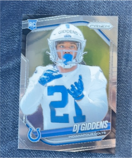 2025 Panini Prizm #383 DJ Giddens — front