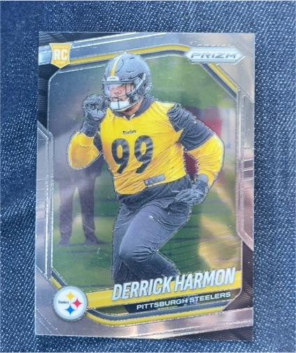 2025 Panini Prizm #368 Derrick Harmon — front