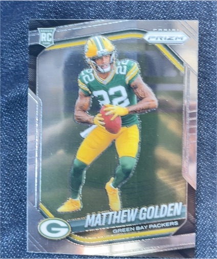 2025 Panini Prizm #326 Matthew Golden — front