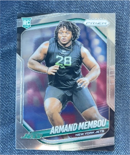 2025 Panini Prizm #357 Armand Membou — front