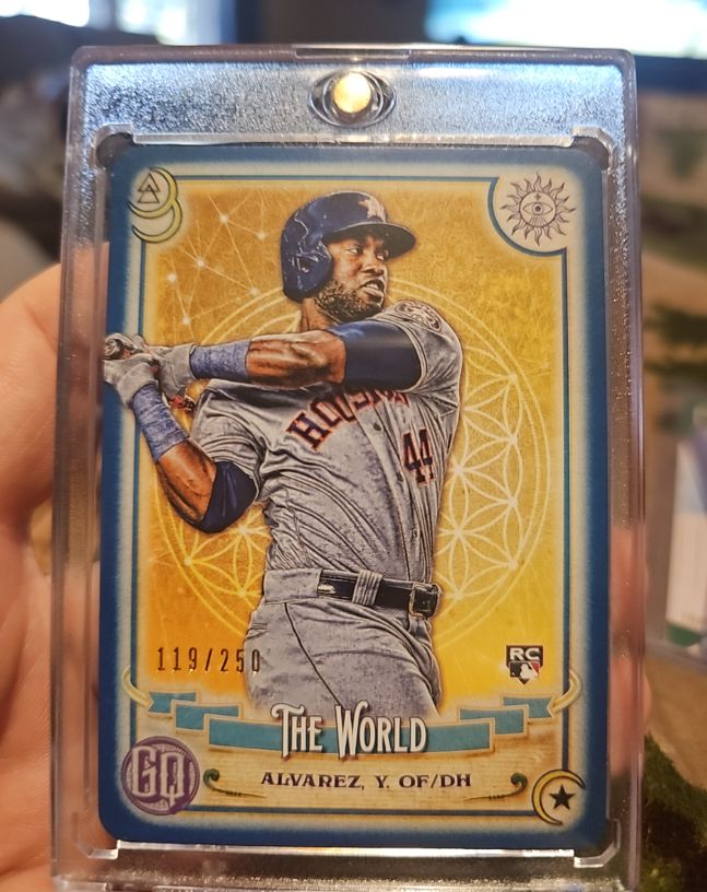 2020 Topps Gypsy Queen Tarot of the Diamond #TOD-5 Yordan Alvarez — front