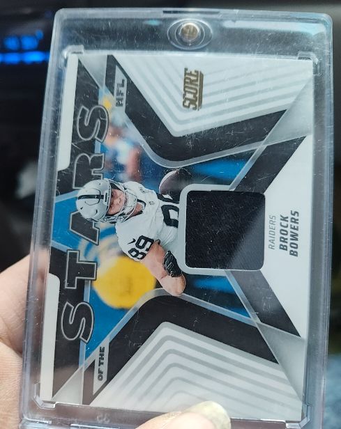 2025 Panini Score Stars of the NFL #SNJ-BBS Brock Bowers — front
