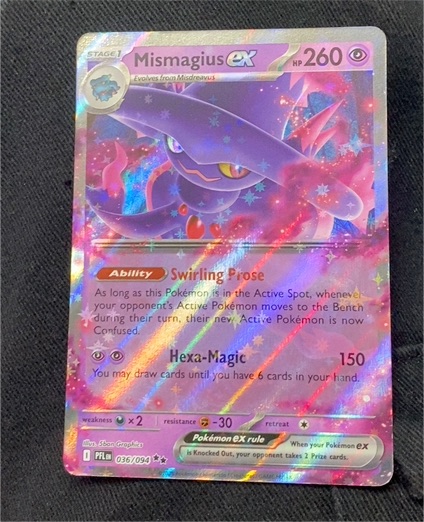 2025 Pokémon ME02: Phantasmal Flames #036/094 Mismagius ex — front