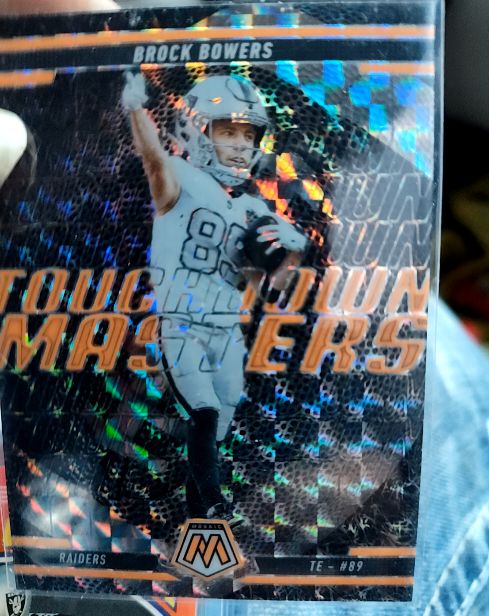 2025 Panini Mosaic #2 Brock Bowers Touchdown Masters — front