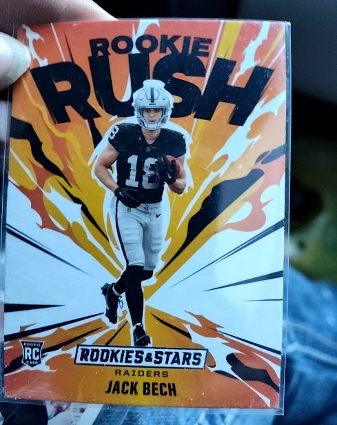 2025 Panini Rookies & Stars Rookie Rush Jack Bech — front
