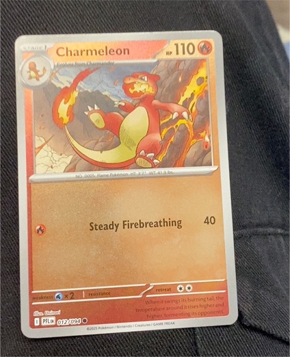 2025 Pokémon ME02: Phantasmal Flames #012 Charmeleon — front