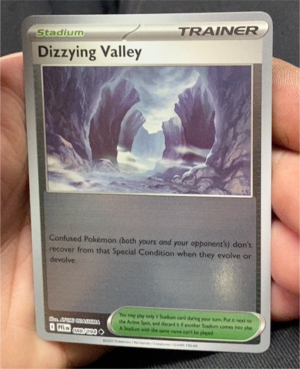 2023 Pokémon ME02: Phantasmal Flames #088 Dizzying Valley — front
