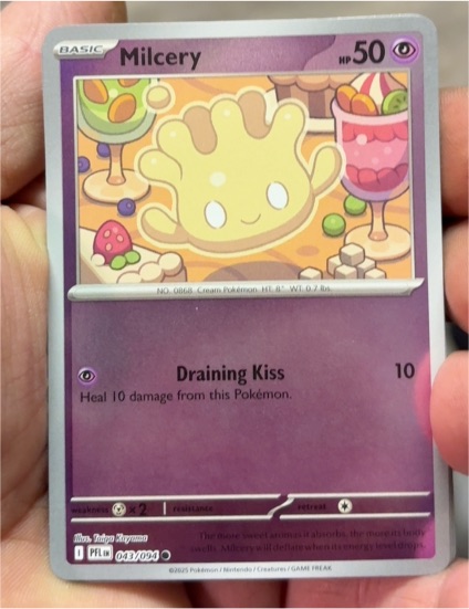 2023 Pokémon Phantasmal Flames #043 Milcery — front