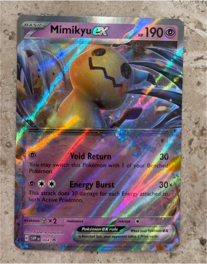 2023 Pokémon SVP #004 Mimikyu EX — front