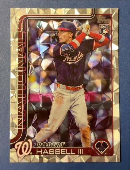 2025 Topps Update #US109 Robert Hassell III — front