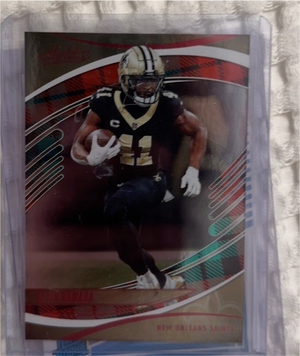 2025 Panini Absolute #36 Alvin Kamara — front