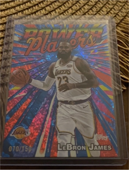 2025-26 Topps #PP-7 LeBron James Power Players — front