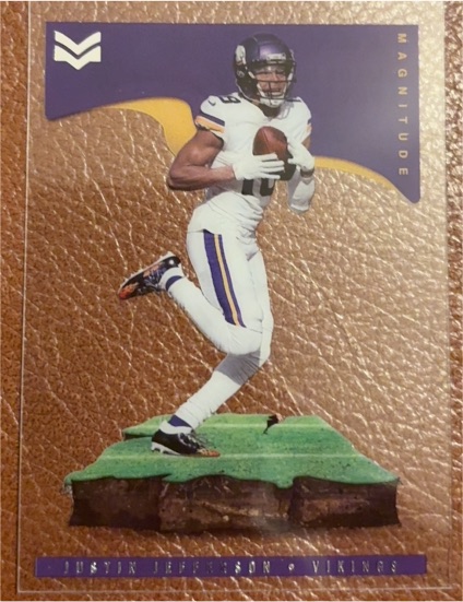 2021 Panini Chronicles Magnitude #MAG-29 Justin Jefferson — front