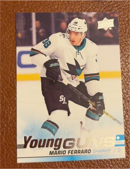 2019-20 Upper Deck Young Guns #230 Mario Ferraro — front