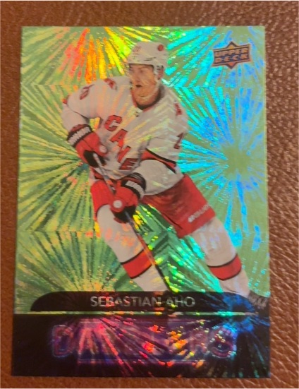 2020-21 Upper Deck Dazzlers #DZ-73 Sebastian Aho — front