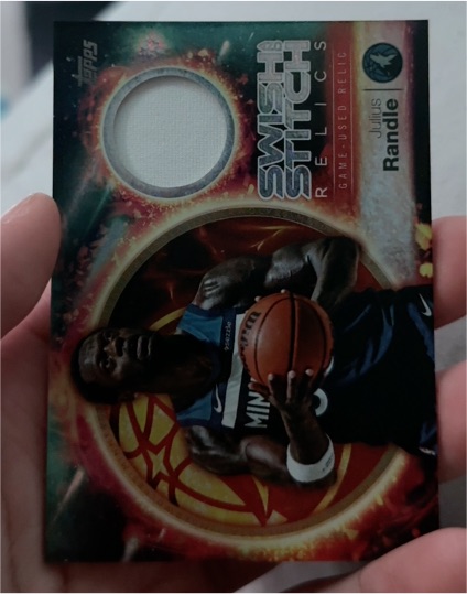 2025-26 Topps Swish and Stitch Relics #SST-JR Julius Randle — front