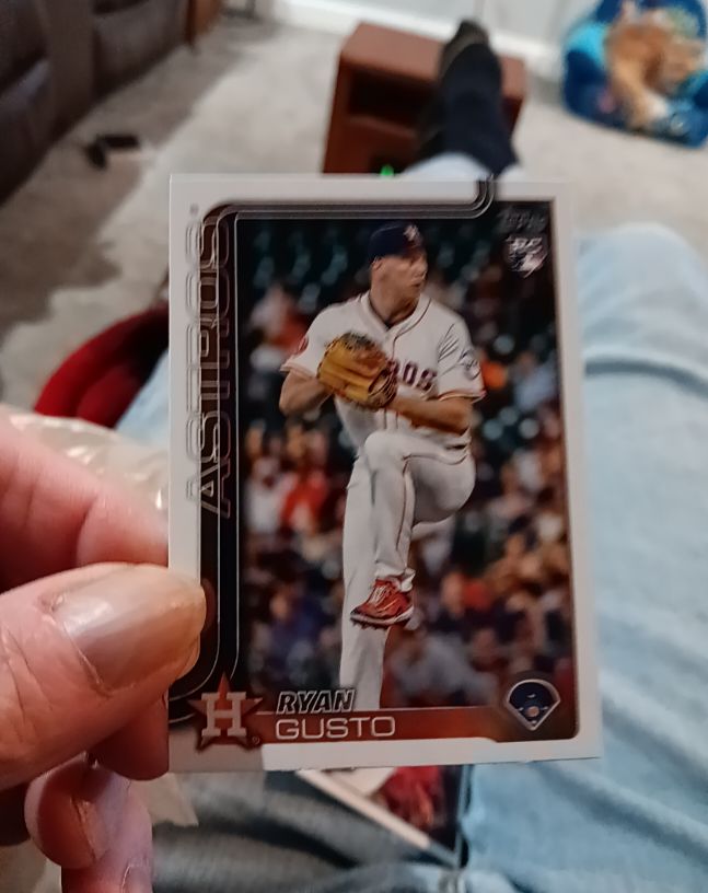 2025 Topps Update #US292 Ryan Gusto — front