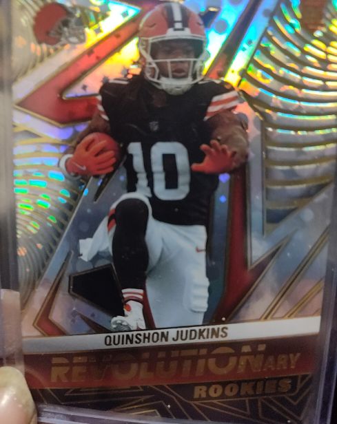 2025 Panini Revolution #11 Quinshon Judkins Revolutionary Rookies — front