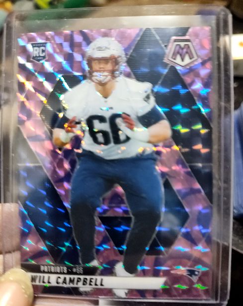 2025 Panini Mosaic Football #378 Will Campbell — front