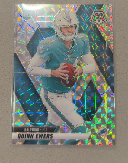 2025 Panini Mosaic #308 Quinn Ewers — front