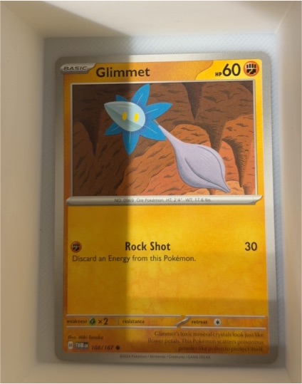 2024 Pokémon SV06 Twilight Masquerade #108 Glimmet — front