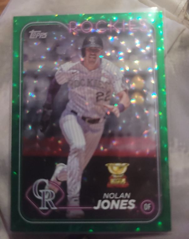 2024 Topps #26 Nolan Jones — front