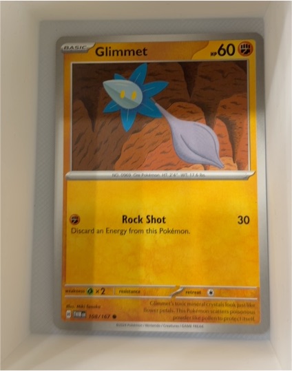 2024 Pokémon SV06: Twilight Masquerade #108 Glimmet — front