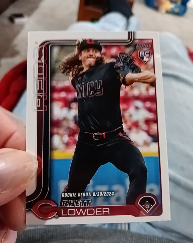 2025 Topps Update Series #US318 Rhett Lowder — front