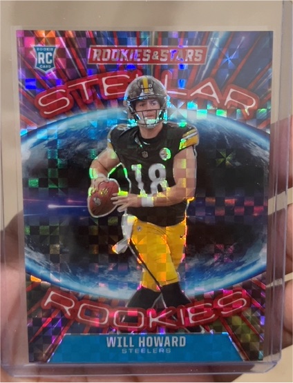 2025 Panini Rookies & Stars #5 Will Howard — front