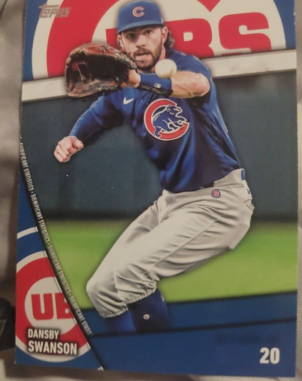 2024 Topps Series 2 #SS-16 Dansby Swanson Significant Statistics — front