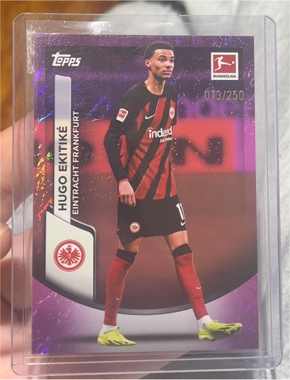 2023-24 Topps Chrome Bundesliga #34 Hugo Ekitiké — front