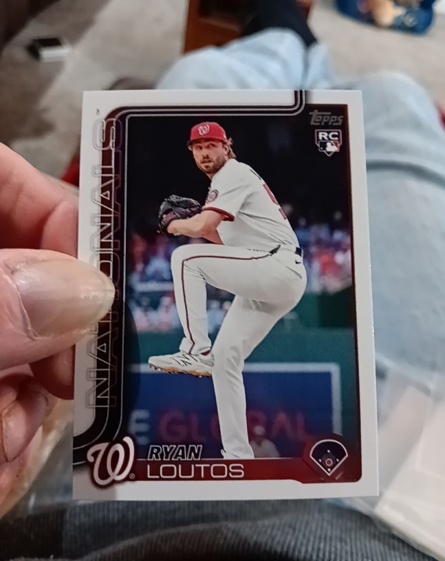 2025 Topps Update #US202 Ryan Loutos — front