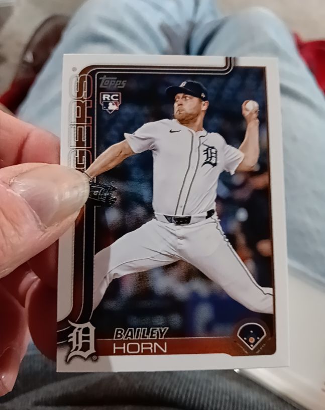 2025 Topps Update #US162 Bailey Horn — front