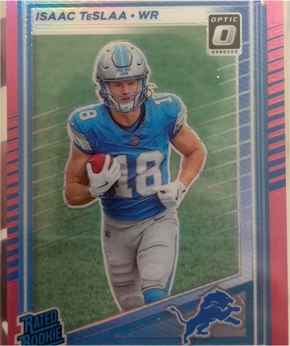 2025 Panini Donruss Optic #338 Isaac Teslaa — front