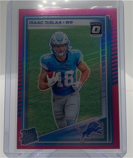 2025 Panini Donruss Optic Preview #338 Isaac TeSlaa — front