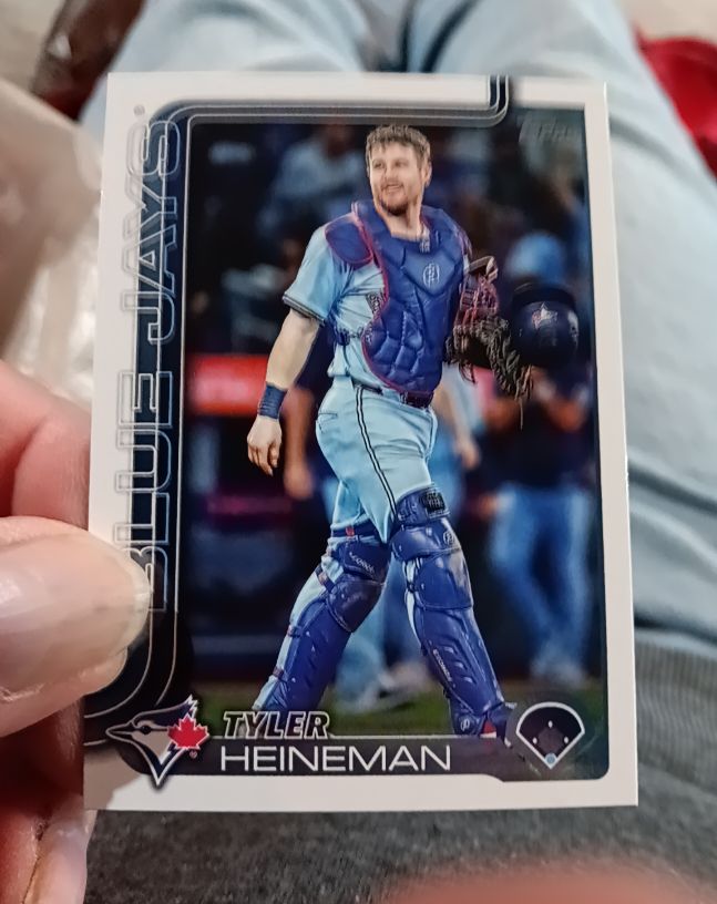 2025 Topps Update Series #US91 Tyler Heineman — front