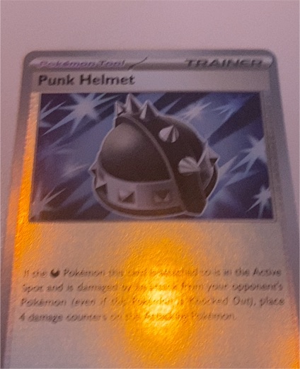 2025 Pokémon ME02: Phantasmal Flames #092 Punk Helmet — front