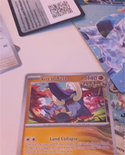 2025 Pokemon SV05: Temporal Forces #097 Great Tusk — front