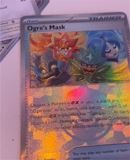 2024 Pokémon Twilight Masquerade #159 Ogre's Mask — front