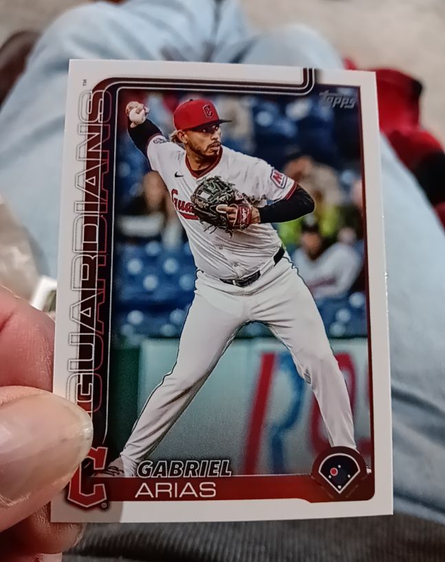 2025 Topps Update Series #US206 Gabriel Arias — front