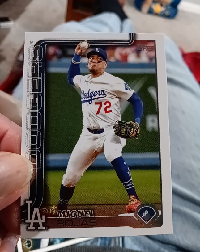 2025 Topps Update Series #US166 Miguel Rojas — front