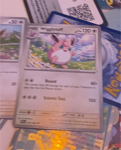 2023 Pokemon Scarlet & Violet 077 Wigglytuff — front