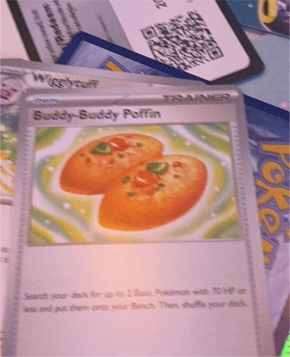 2023 Pokémon TCG Temporal Forces #144 Buddy-Buddy Poffin — front