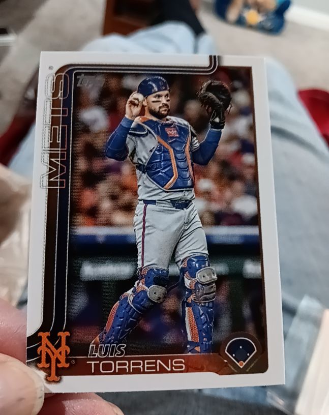 2025 Topps Update #US297 Luis Torrens — front
